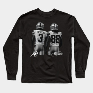 George Pickens And Ceedee Lamb Dallas Cowboys Long Sleeve T-Shirt