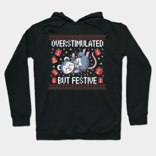 Overstimulated-But-Festive Hoodie