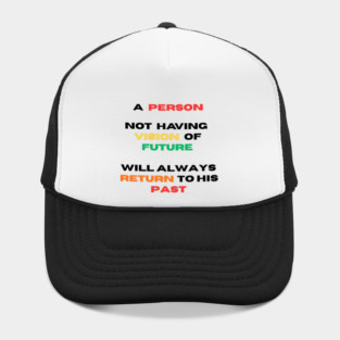 Vision quote Hat