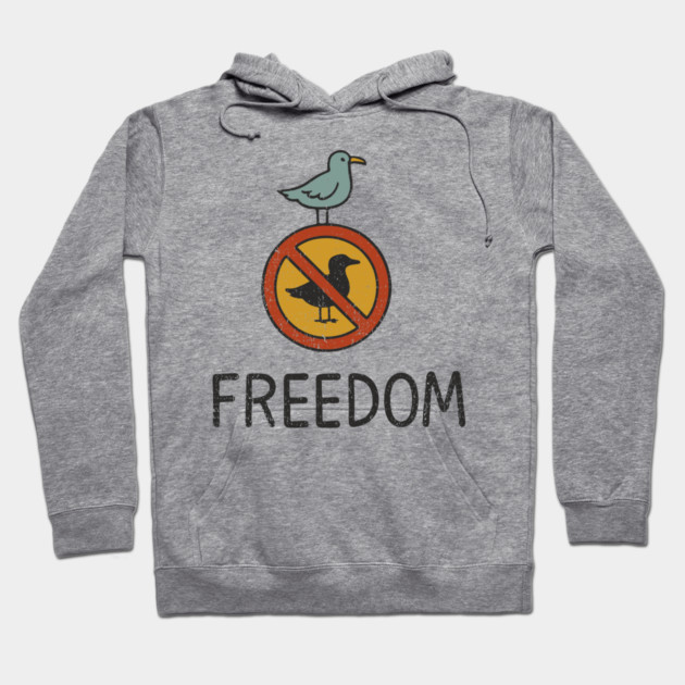 Freedom Defy The Rules Anti Authority Hoodie by Anticorporati