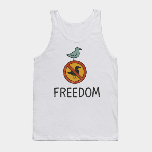 Freedom Defy The Rules Anti Authority Tank Top by Anticorporati