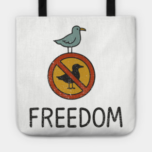 Freedom Defy The Rules Anti Authority Tote