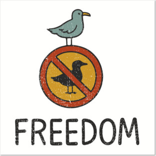 Freedom Defy The Rules Anti Authority Posters and Art