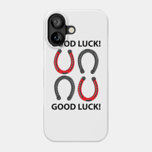Horseshoe Good Luck Horseshoe Phone Case
