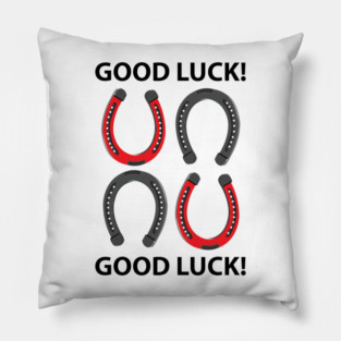 Horseshoe Good Luck Horseshoe Pillow