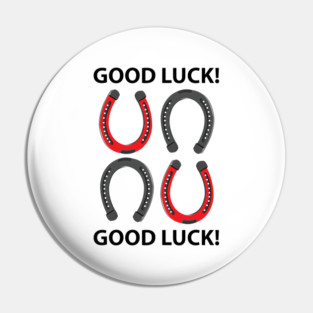 Horseshoe Good Luck Horseshoe Pin