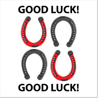 Horseshoe Good Luck Horseshoe Posters and Art