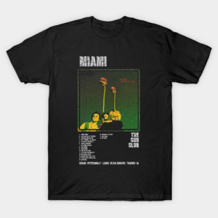 THE GUN CLUB - MIAMI || ALBUM TRACKLIST || T-Shirt