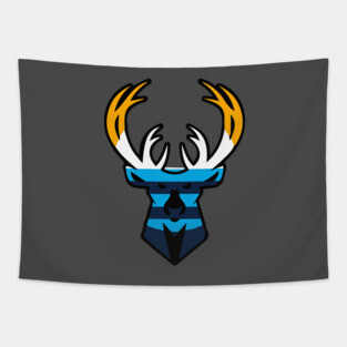 Milwaukee People's Flag Bucs Logo Tapestry