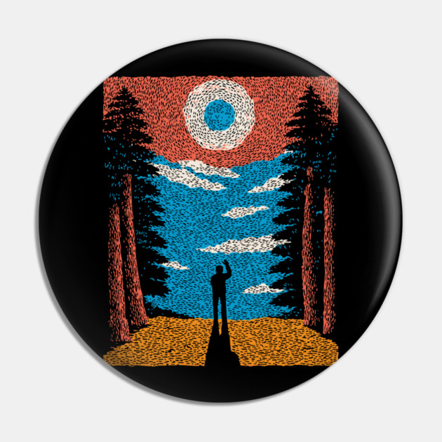 The Outsider - A Solitary View Pin by TuncGK