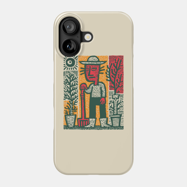 The Weary Farmer - The Dignity of Toil Phone Case by TuncGK