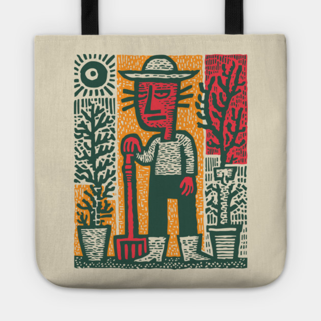The Weary Farmer - The Dignity of Toil Tote by TuncGK