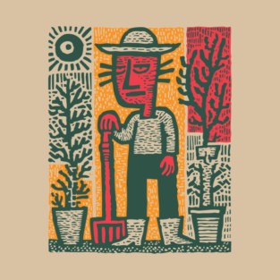 The Weary Farmer - The Dignity of Toil T-Shirt