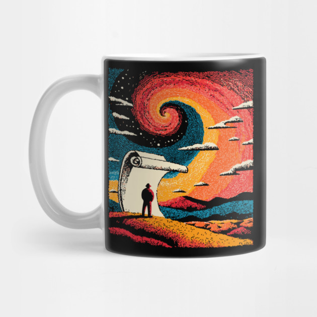 Unrolling the Night - The Cosmic Storyteller by TuncGK