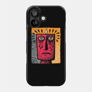 Abstract Portrait - The Oppressive Summer Heat Phone Case