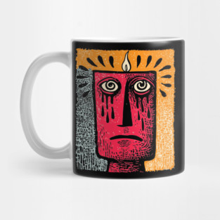 Abstract Portrait - The Oppressive Summer Heat Mug