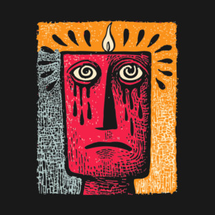 Abstract Portrait - The Oppressive Summer Heat T-Shirt