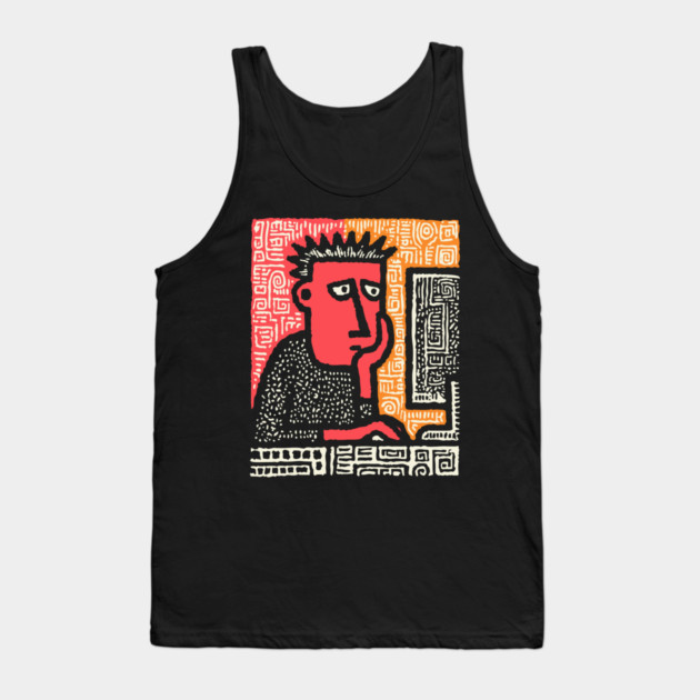 Creative Burnout - The Graphic Designer's Lament Tank Top by TuncGK