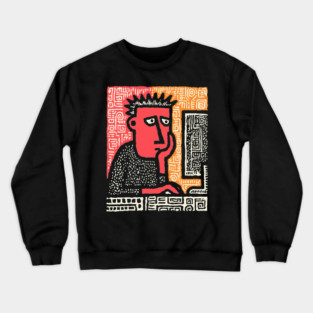 Creative Burnout - The Graphic Designer's Lament Crewneck Sweatshirt