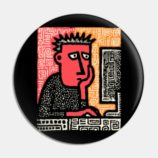 Creative Burnout - The Graphic Designer's Lament Pin