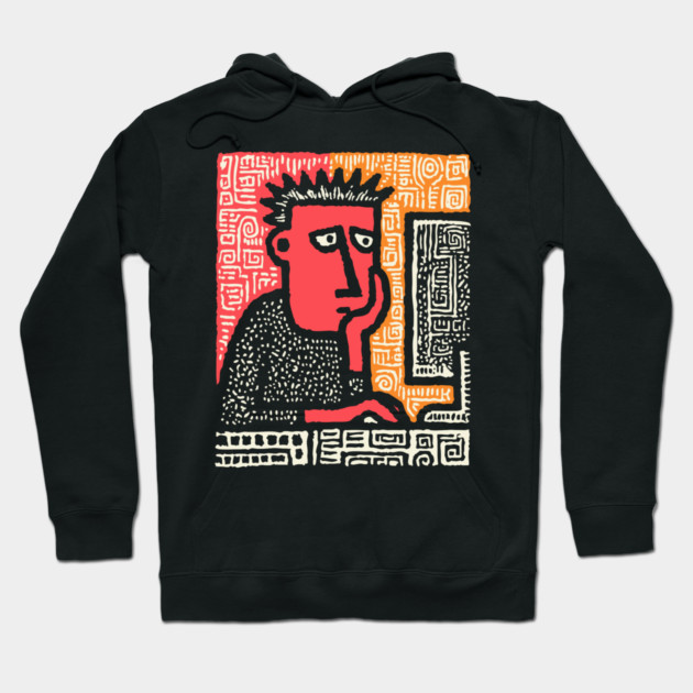 Creative Burnout - The Graphic Designer's Lament Hoodie by TuncGK