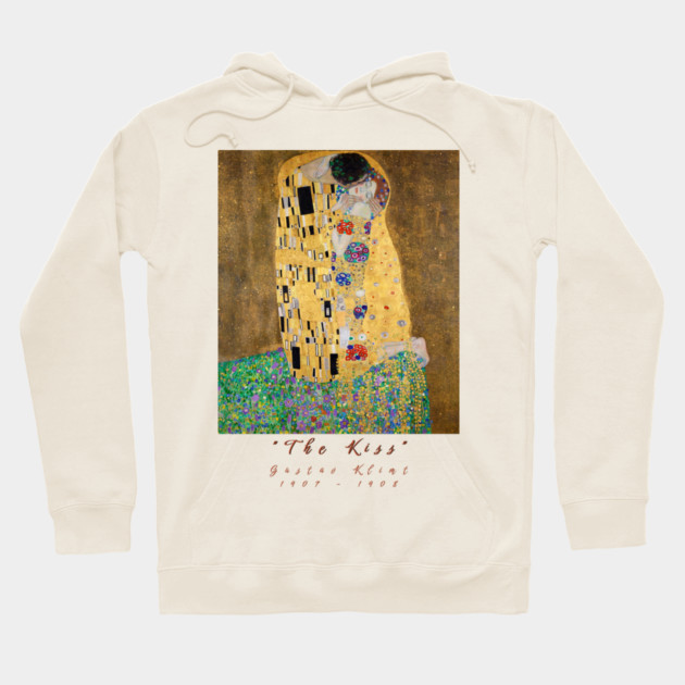 Gustav Klimt The Kiss T-Shirt, Art Nouveau Shirt, Famous Painting Tee, Gold Art Shirt, Artistic Clothing, Aesthetic TShirt for Art Lovers Hoodie by Art2Wear