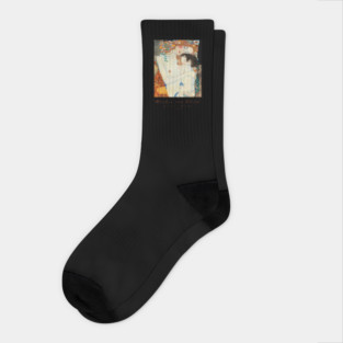 Klimt Mother and Child T-Shirt, Fine Art Tee, Gustav Klimt Shirt, The Three Ages of Woman Tee, Art Lover Gift, Artistic T Shirt Socks