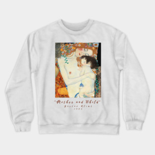 Klimt Mother and Child T-Shirt, Fine Art Tee, Gustav Klimt Shirt, The Three Ages of Woman Tee, Art Lover Gift, Artistic T Shirt Crewneck Sweatshirt