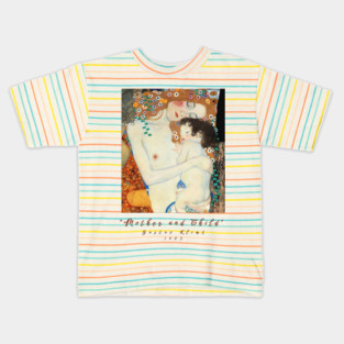Klimt Mother and Child T-Shirt, Fine Art Tee, Gustav Klimt Shirt, The Three Ages of Woman Tee, Art Lover Gift, Artistic T Shirt Kids T-Shirt