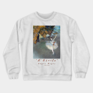 International Women's Day 8march, Ballet Dancer Sweatshirt, Art Inspired Sweatshirt, Edgar Degas Sweatshirt, Ballerina Print Sweatshirt Crewneck Sweatshirt