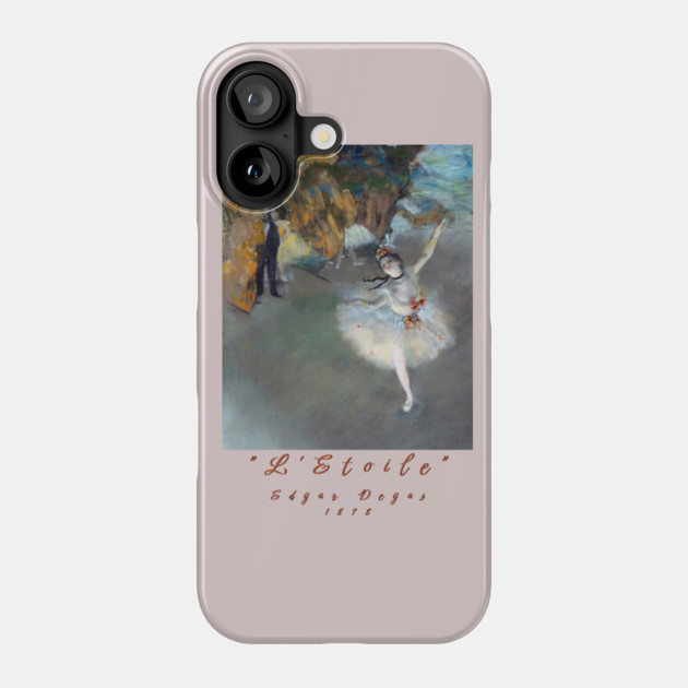 International Women's Day 8march, Ballet Dancer Sweatshirt, Art Inspired Sweatshirt, Edgar Degas Sweatshirt, Ballerina Print Sweatshirt Phone Case by Art2Wear