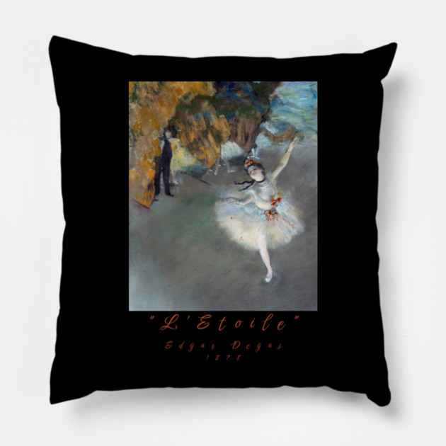 International Women's Day 8march, Ballet Dancer Sweatshirt, Art Inspired Sweatshirt, Edgar Degas Sweatshirt, Ballerina Print Sweatshirt Pillow by Art2Wear