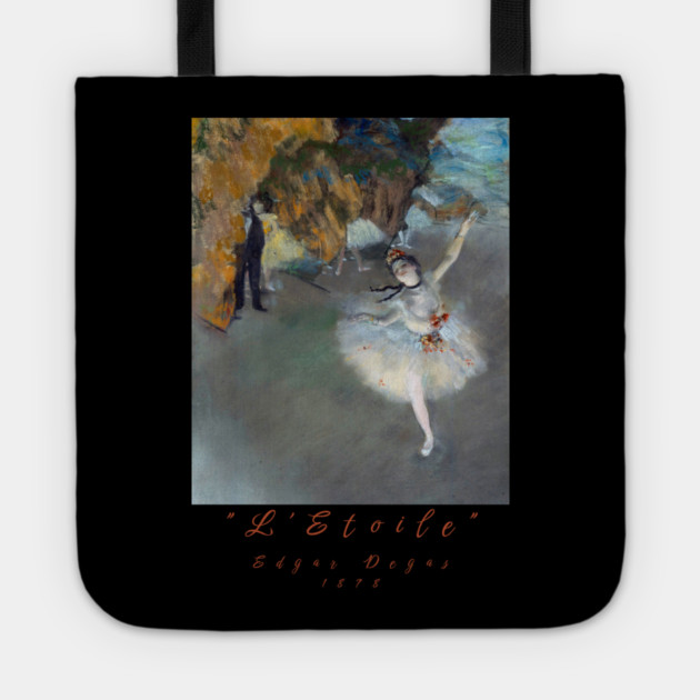 International Women's Day 8march, Ballet Dancer Sweatshirt, Art Inspired Sweatshirt, Edgar Degas Sweatshirt, Ballerina Print Sweatshirt Tote by Art2Wear