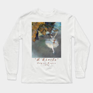 International Women's Day 8march, Ballet Dancer Sweatshirt, Art Inspired Sweatshirt, Edgar Degas Sweatshirt, Ballerina Print Sweatshirt Long Sleeve T-Shirt