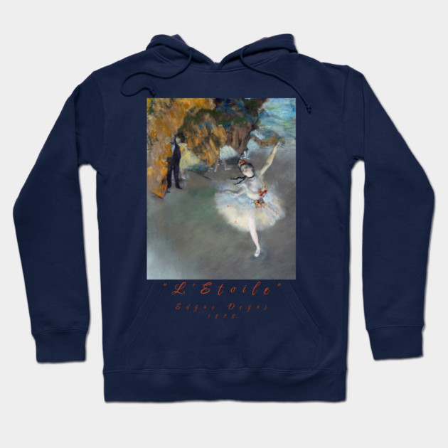 International Women's Day 8march, Ballet Dancer Sweatshirt, Art Inspired Sweatshirt, Edgar Degas Sweatshirt, Ballerina Print Sweatshirt Hoodie by Art2Wear