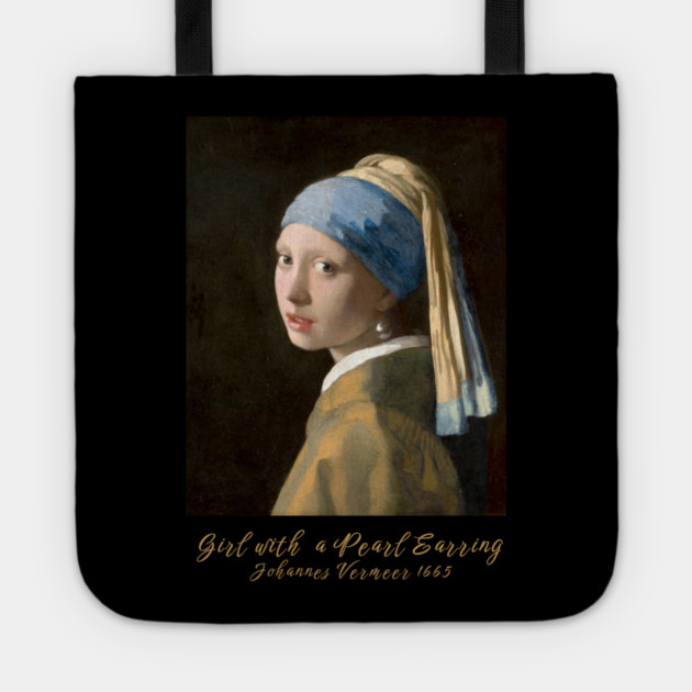 Classic Art Sweatshirt, Girl with a Pearl Earring Sweatshirt, Vintage Art Design, Unique Gift Sweatshirt, International Women's Day 8 March Tote by Art2Wear