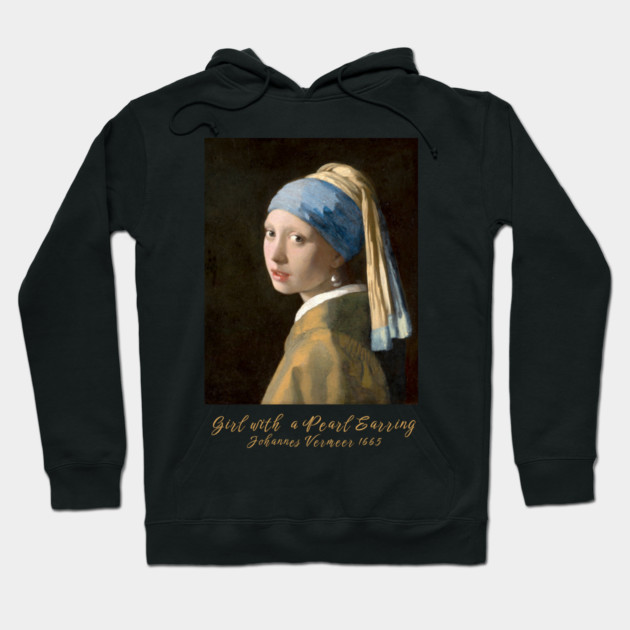 Classic Art Sweatshirt, Girl with a Pearl Earring Sweatshirt, Vintage Art Design, Unique Gift Sweatshirt, International Women's Day 8 March Hoodie by Art2Wear