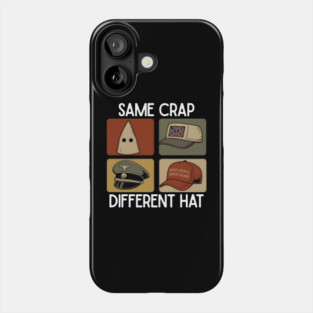 Same Hate Different Mask Anti Intolerance Equality Peace Statement Phone Case