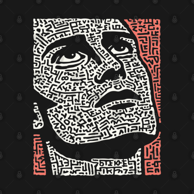 Psychedelic Portrait - A Labyrinth of Consciousness by TuncGK