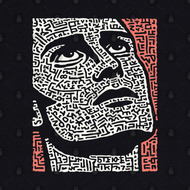 Psychedelic Portrait - A Labyrinth of Consciousness by TuncGK