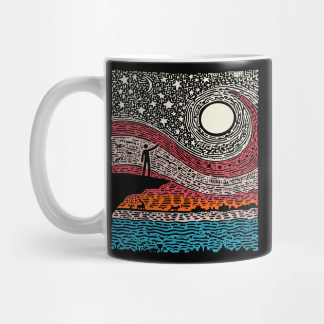 Cosmic Wonder - The Spiral Night Sky by TuncGK