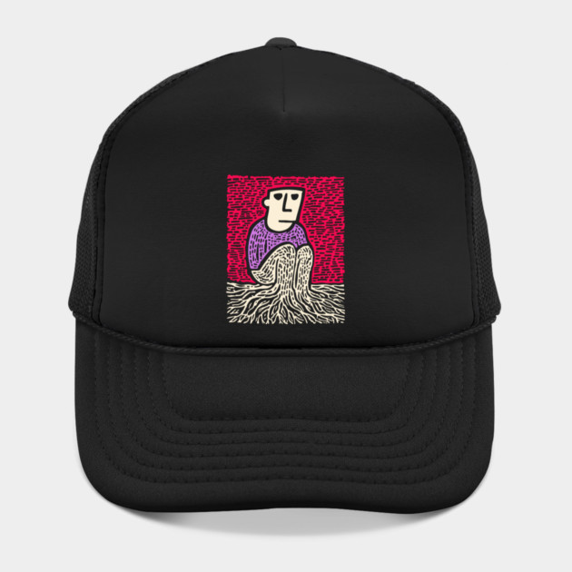 Existential Art - The Feeling of Being Rooted by TuncGK