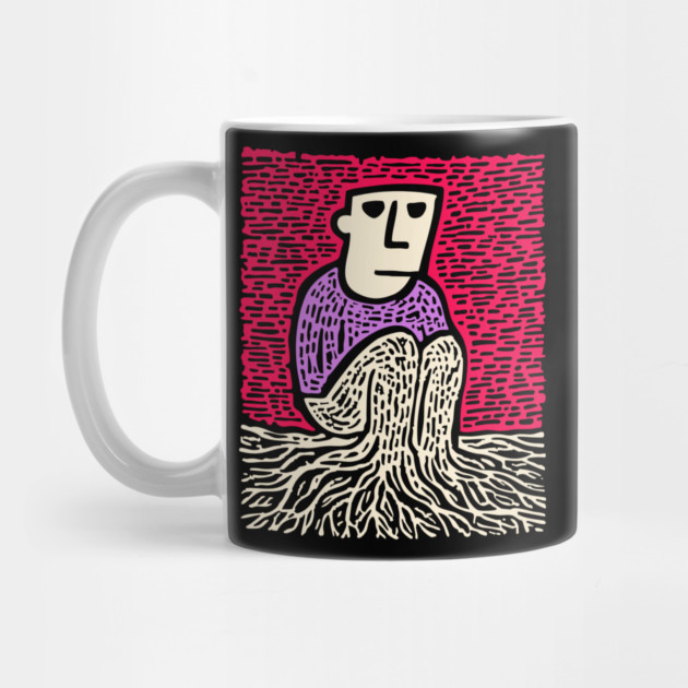 Existential Art - The Feeling of Being Rooted by TuncGK