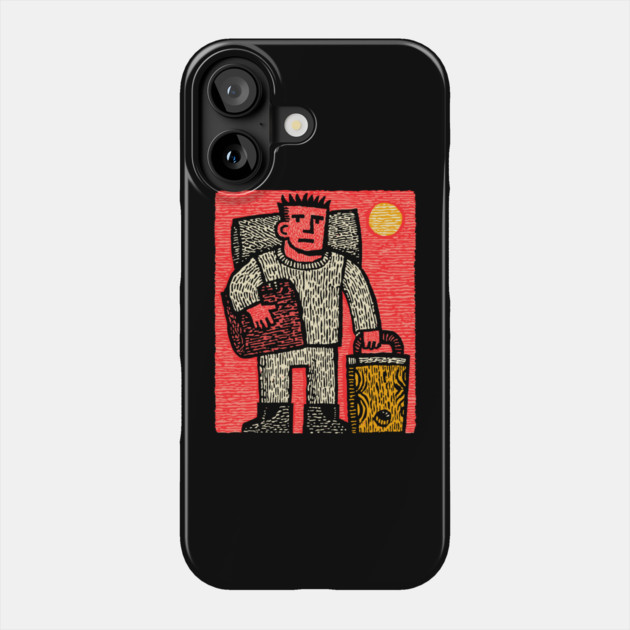 Veteran's Homecoming - The Weary Soldier's Return Phone Case by TuncGK