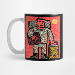 Veteran's Homecoming - The Weary Soldier's Return Mug