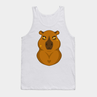 Kawaii Capybara Tank Top