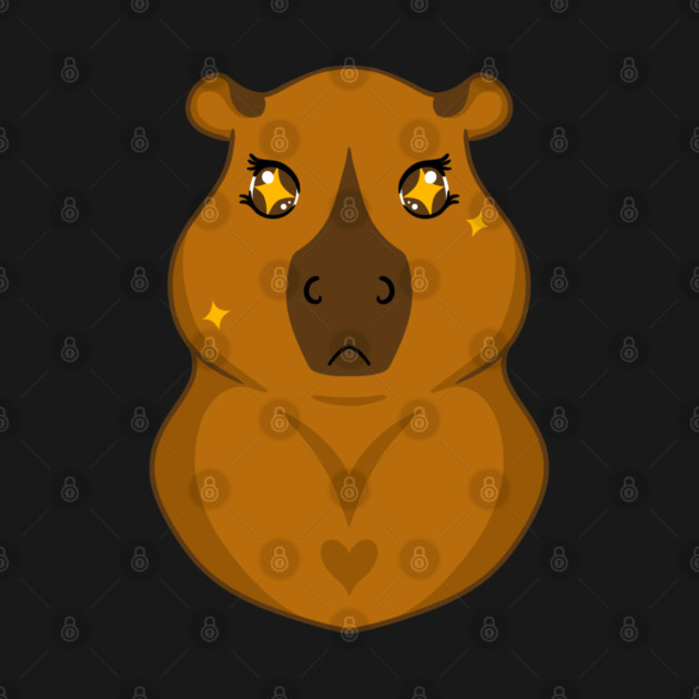 Kawaii Capybara by DeguArts