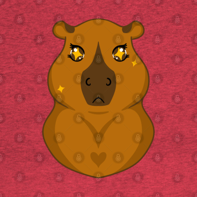 Kawaii Capybara by DeguArts