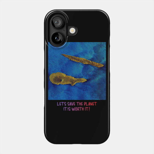Save the Planet Endangered Earth Design Celebration Phone Case by Art2Wear