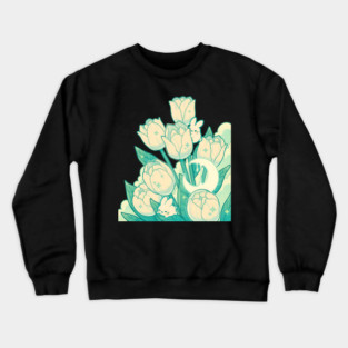 tulips - Tiny Paws Crewneck Sweatshirt
